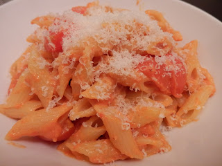 Pasta with Peppers and Ricotta