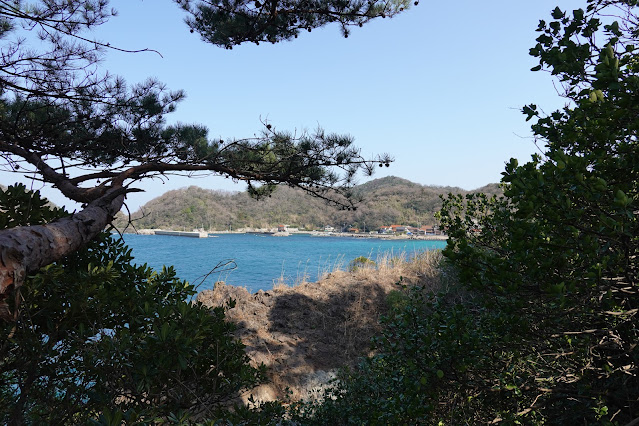島根県松江市美保関町惣津 明島神社からの眺望