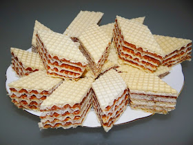 Słodkie wafelki