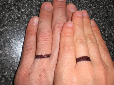Here we collect Wedding Ring Tattoos Designs for you and your family enjoy