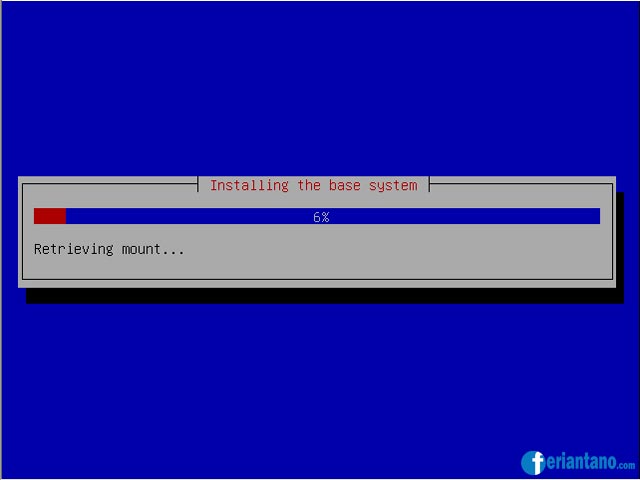Cara Install Debian 5 Lenny Berbasis Text (CLI) Lengkap Dengan Gambar - Feriantano.com