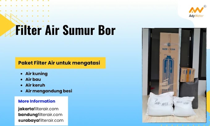 Paket Filter Air Anti Bau dari Ady Water