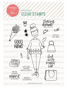 City Lady Stamp Set
