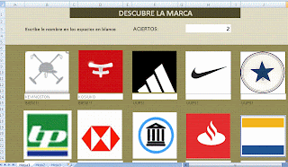 Crear juegos en Excel 2007
