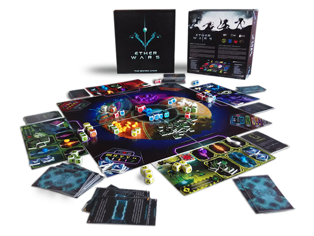 Ether Wars RTS dice based board game