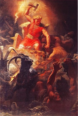 Thor's Battle Against the Giants