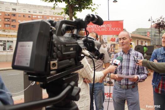 Alfonso García, en el barrio de Desierto