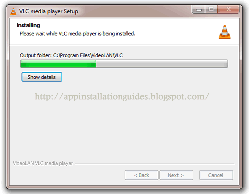 VLC Installation Process