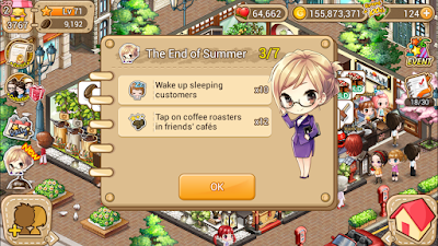 LINE I LOVE COFFEE QUEST: The End of Summer 3/7