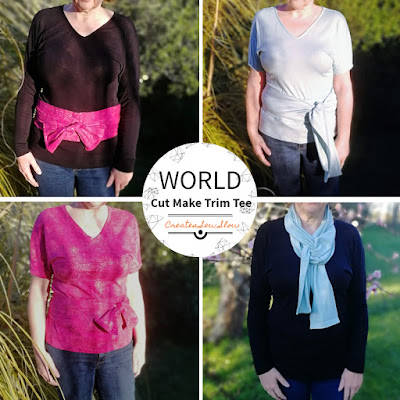 Creates Sew Slow: The Varied World of the Cut Make Trim Tee