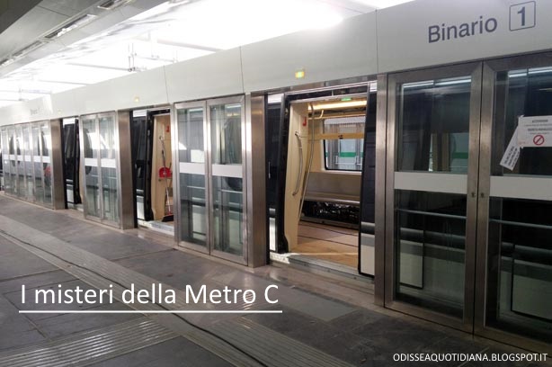 Metro C: è in corso un nuovo mini pre-esercizio?