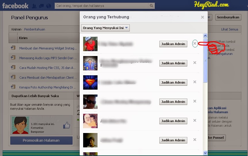  Entah lantaran untuk apa tetapi saat bisnis anda yang dipublikasikan di fanspage faceb Cara Memblokir Seseorang Dari Fanspage Facebook