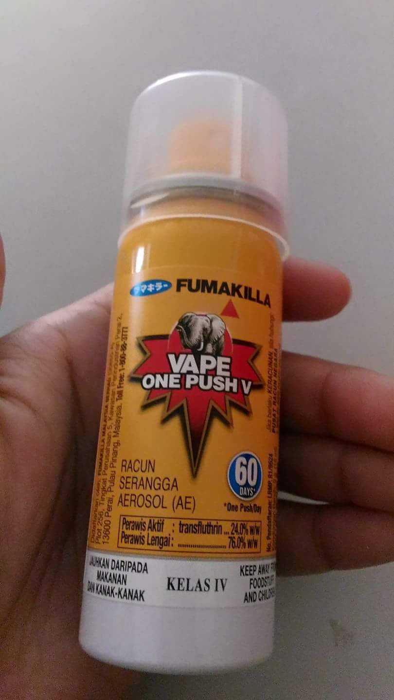 Review Fumakilla Vape On - Cicak, Lipan, Semut Pun Mati 