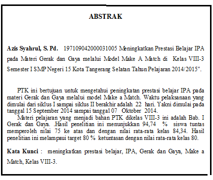 Contoh Abstrak Tesis Dalam Bahasa Inggris - Contoh 36