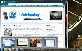 Tampilan Remote Desktop di Windows 7