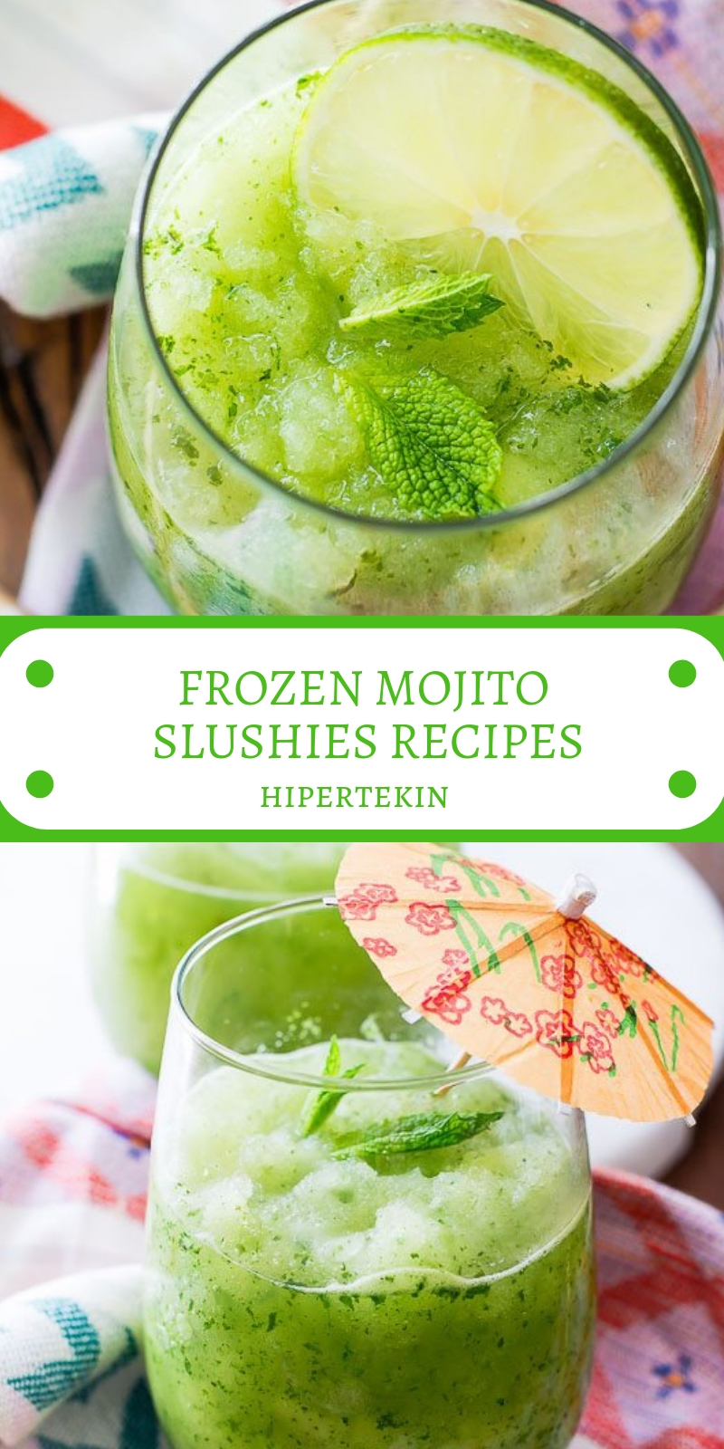 FROZEN MOJITO SLUSHIES RECIPES