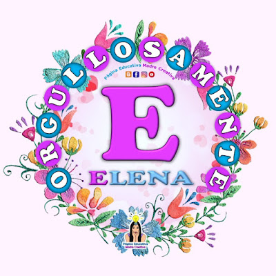 Nombre Elena - Carteles para mujeres - Día de la mujer
