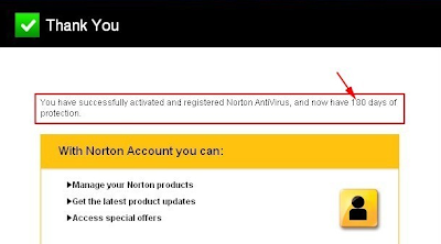 Norton Antivirus 2013 - Activation Complete