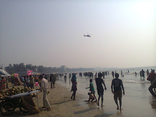 Juhu beach Air plane