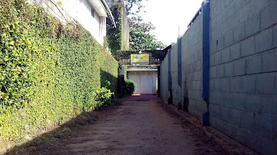 Entrance of a spa in Colombo