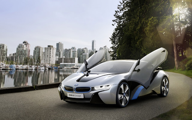 BMW Hybrid i8 Car Wallpaper HD