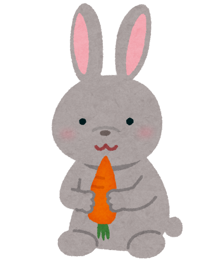 グレーのうさぎのイラスト かわいいフリー素材集 いらすとや グレーのうさぎのイラスト かわいいフリー素材集 いらすとや