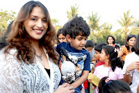 Madhuri Dixit at the Kite Festival