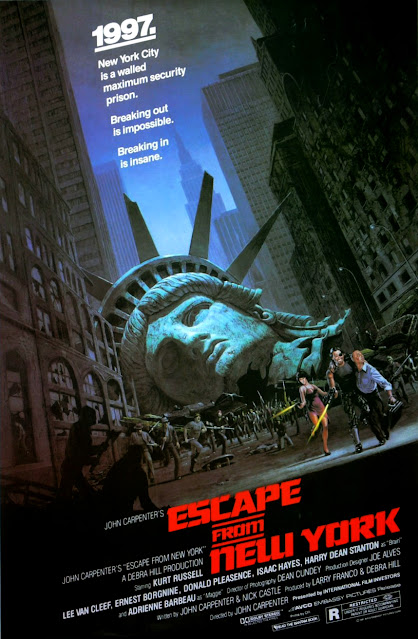 Escape from New York movie poster