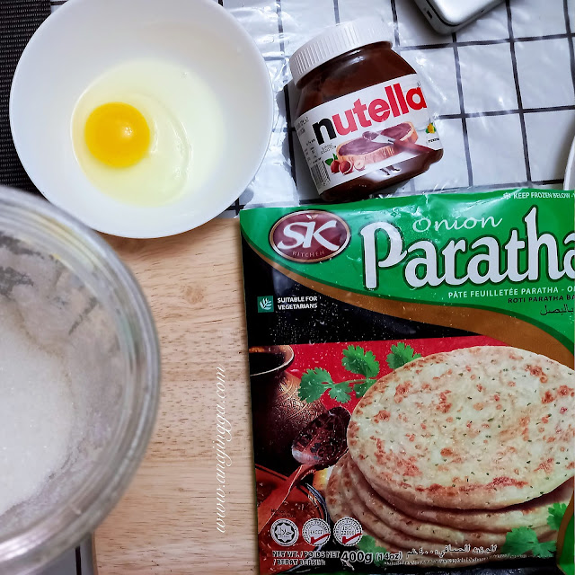 resepi paratha nutella