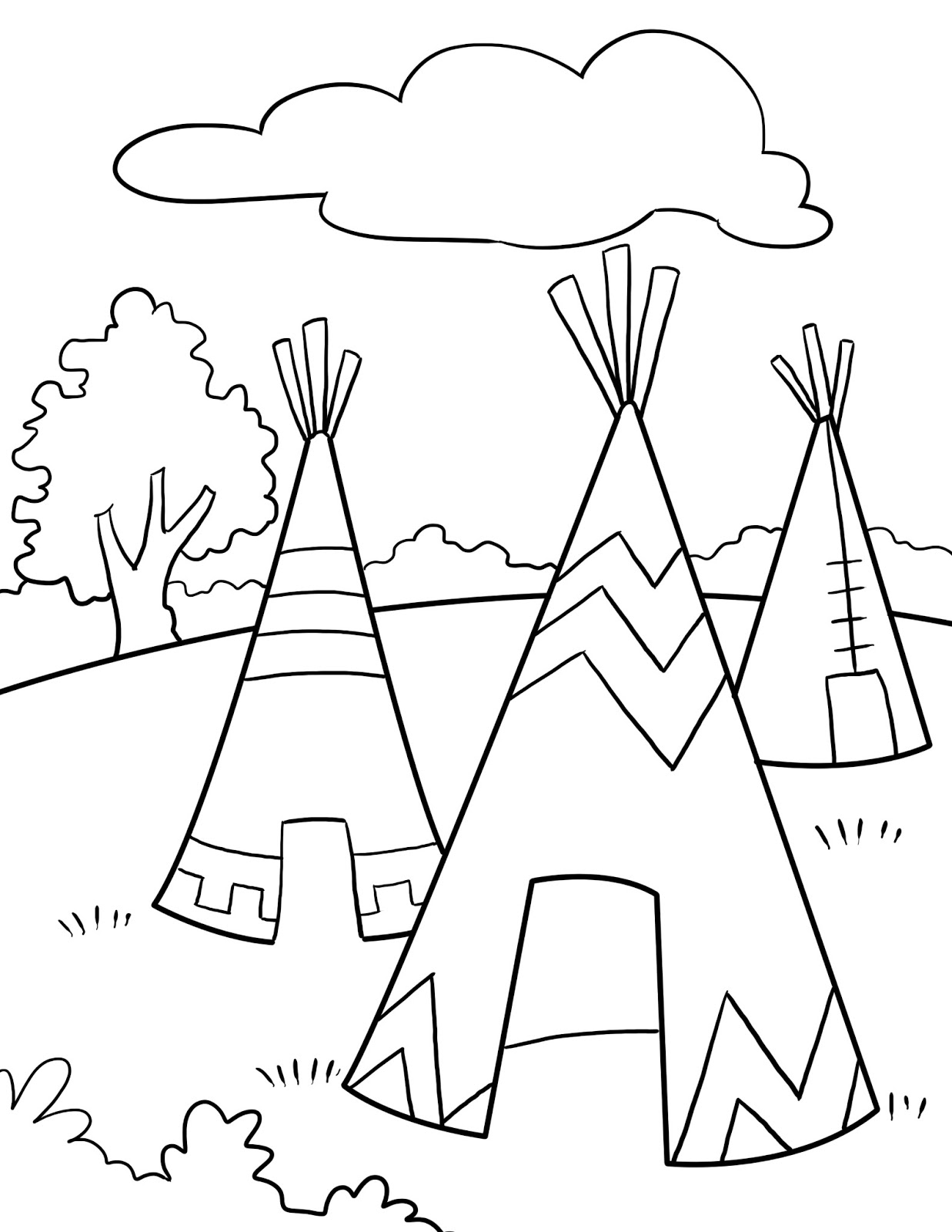 Thanksgiving coloring pictures 3