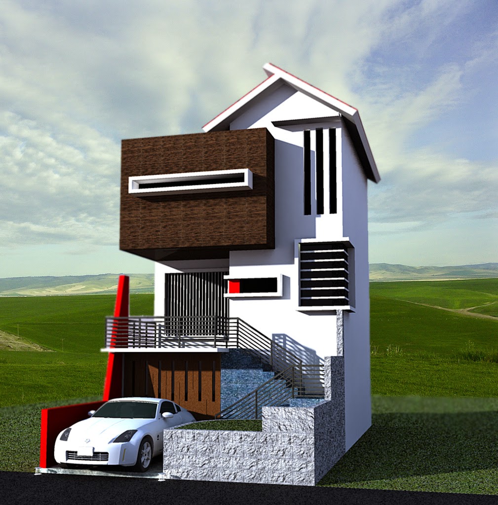 Kumpulan Model Rumah  Minimalis  3 Lantai  2020  INFORMASI 