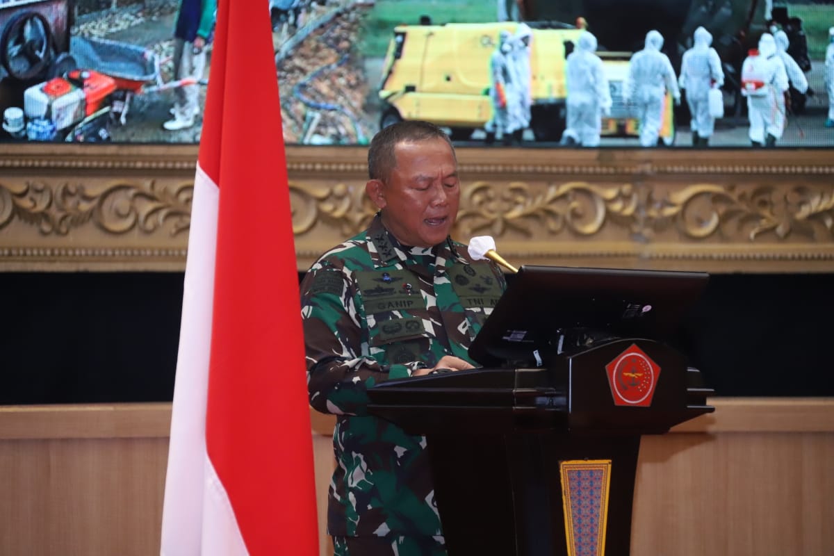 Kasum  TNI Buka Rakorter TNI Tahun 2021