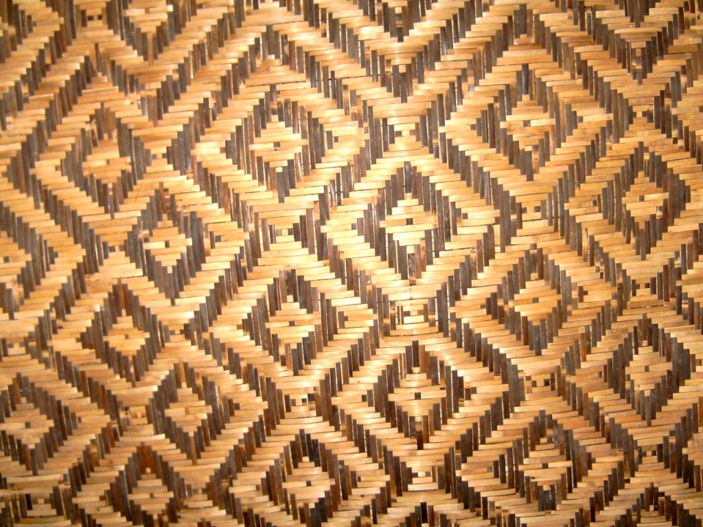 Indonesian Traditional Bamboo Wall MOTIF ANYAMAN BAMBU 