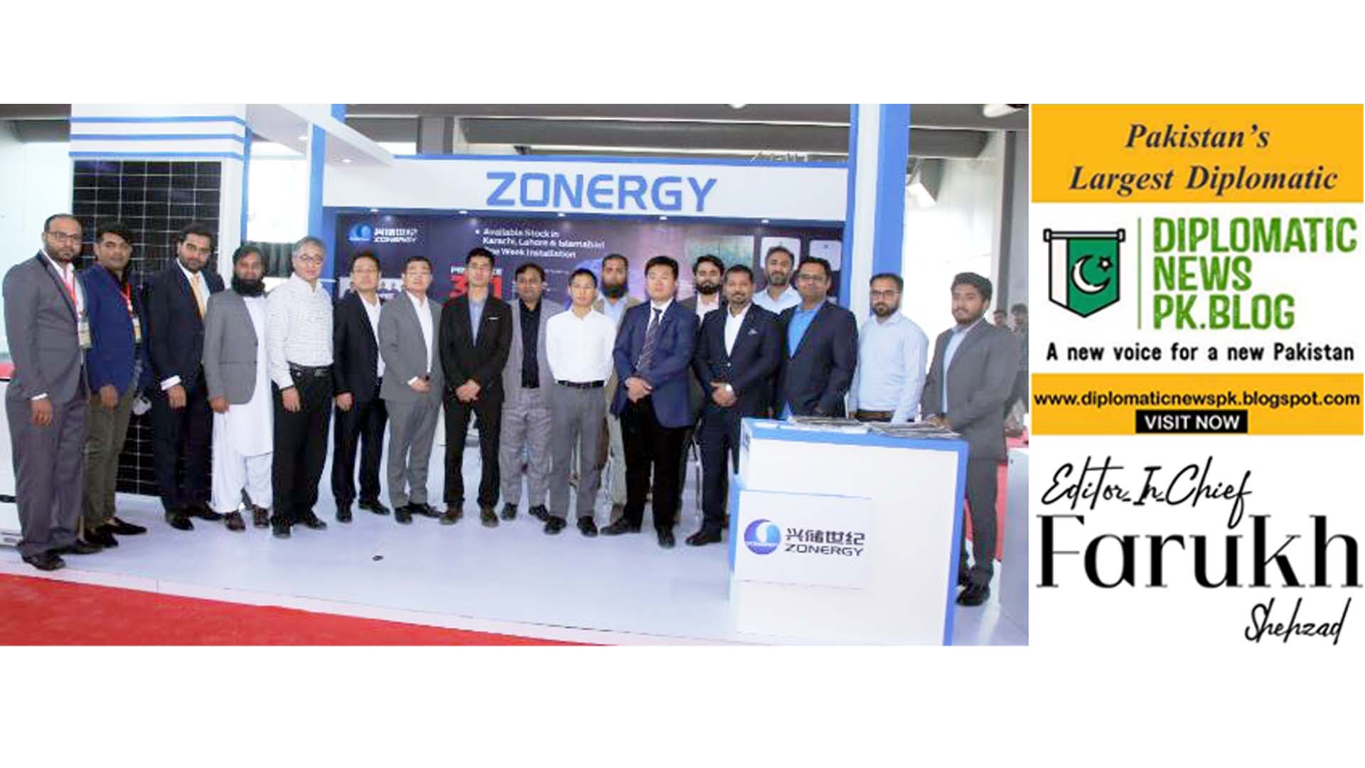 Zonergy displayed innovative Solar products in SOLAR PAKISTAN Int'l Renewable Energy Exhibition