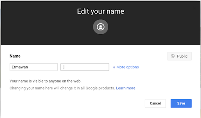Solusi Membuat Nama Hanya Satu Kata di Google Plus