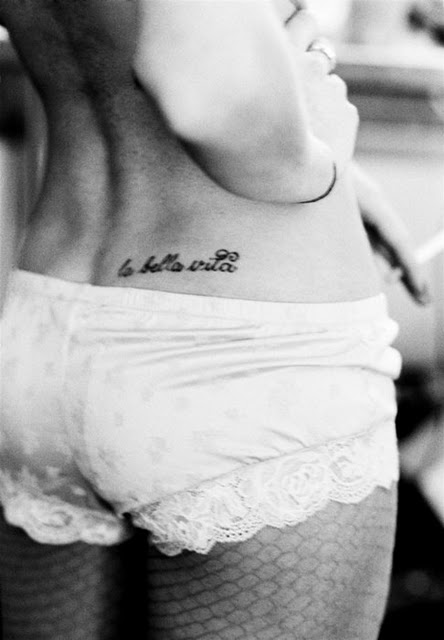 la bella vita tattoo pictures. tattoo thursday. on friday the