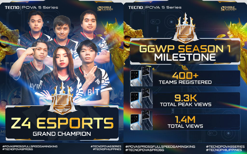 TECNO's GGWP Season 1 ends with successful star-studded Grand Finals