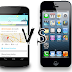 Google Nexus 4 vs. Apple iPhone 5..