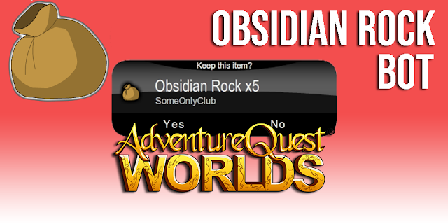 Obsidian Rock Bot AQW
