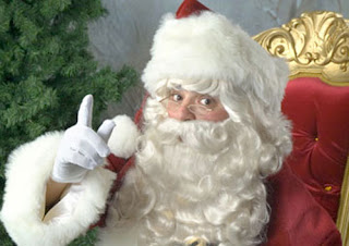 old santa claus picture