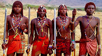 Младежи от племето масаи
