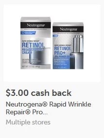 $3.00/1 Neutrogena Rapid ibotta cash back rebate *HERE*