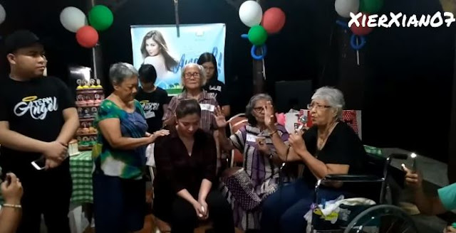 Angel Locsin Was Prayed Over By The Elders At The Anawim Lay Foundations, Inc.