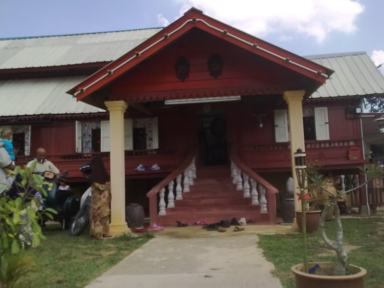  Rumah  kampung Dari Jari Jari Halusku