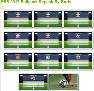 PES 2017 Update Ballpack Repack By Boris