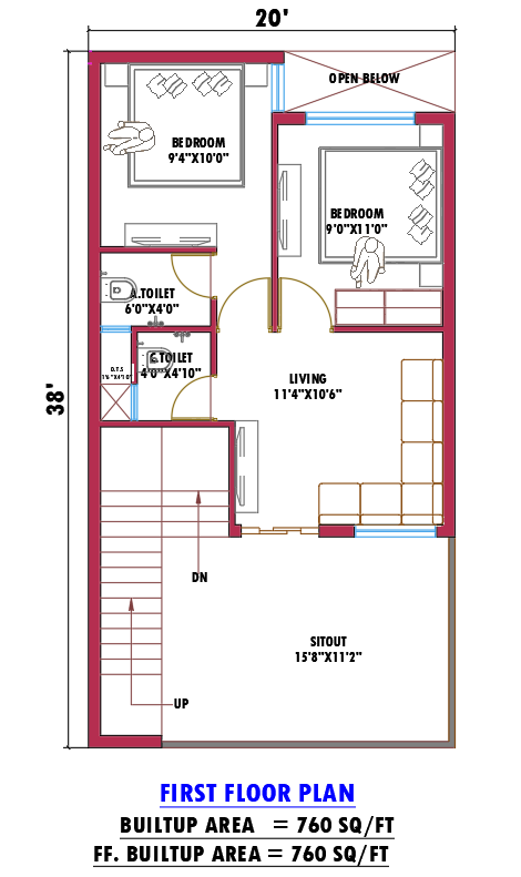 Best 20x38 home layout