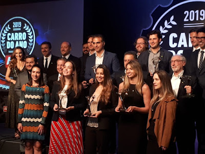 Os premiados da noite reunidos pela Revista Autoesporte.