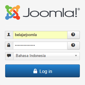 cara mengganti bahasa administrator joomla menjadi bahasa Indonesia