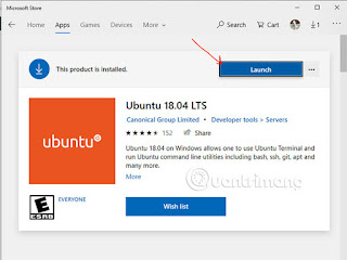 Launch Ubuntu