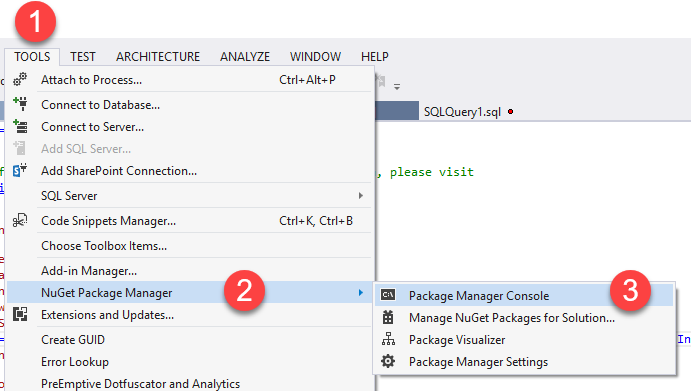 Install-Package Newtonsoft-dot-Json